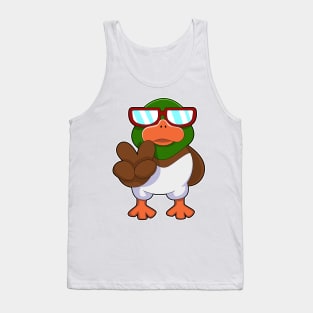 Duck with Sunglasses Tank Top
